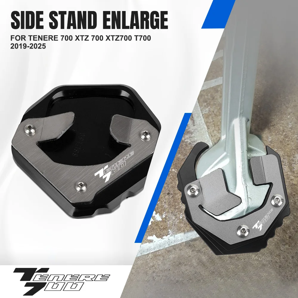 

Tenere700 Side Stand Parking Rack Foot Kickstand For YAMAHA TENERE 700 XTZ 700 XTZ700 T700 2019 2020 2021 2022 2023 2024 2025