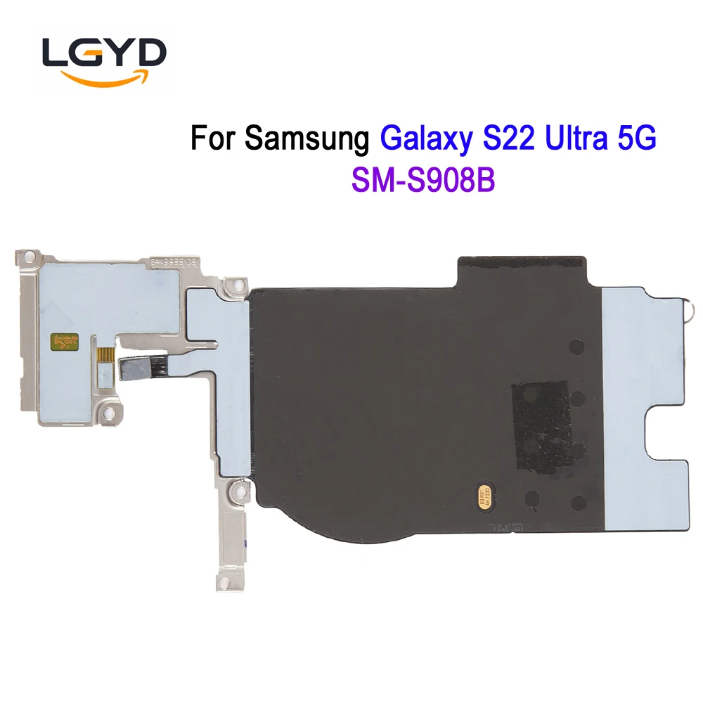 SM-S908B NFC Wireless Charging Module For Samsung Galaxy S22 Ultra 5G SM-S908B Replacement Part with Iron Sheet