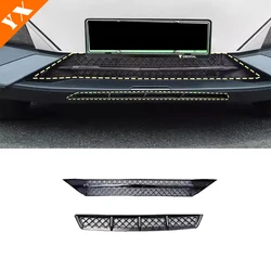 For CHANGAN Deepal S7 2023-2024 Dust-Proof Net Decor Cover And Stainless Garnish Trim Car Front Grille Anti-insect Net Accessory