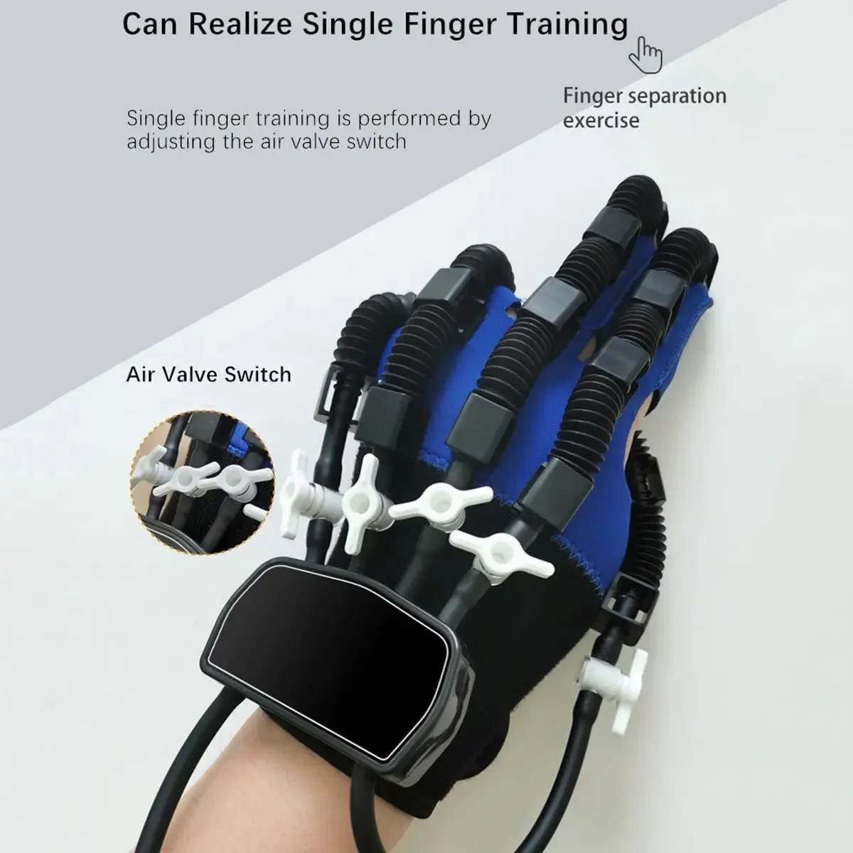 Finger Rehabilitation Trainer Robot Hand Gloves Rehabilitation Robotic Glove Stroke Rehabilitation Device for Stroke Patients