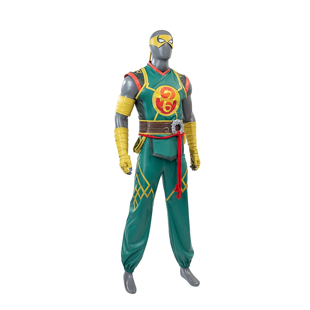 Game Iron Fist Cosplay Costume Halloween Carnival Party Suit view 5