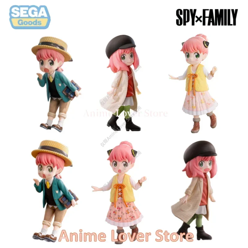 In Stock Original SEGA Luminasta SPY×FAMILY Stylish Look Anya Forger Anime Figure Toys for Anime Lover for Kids Gift