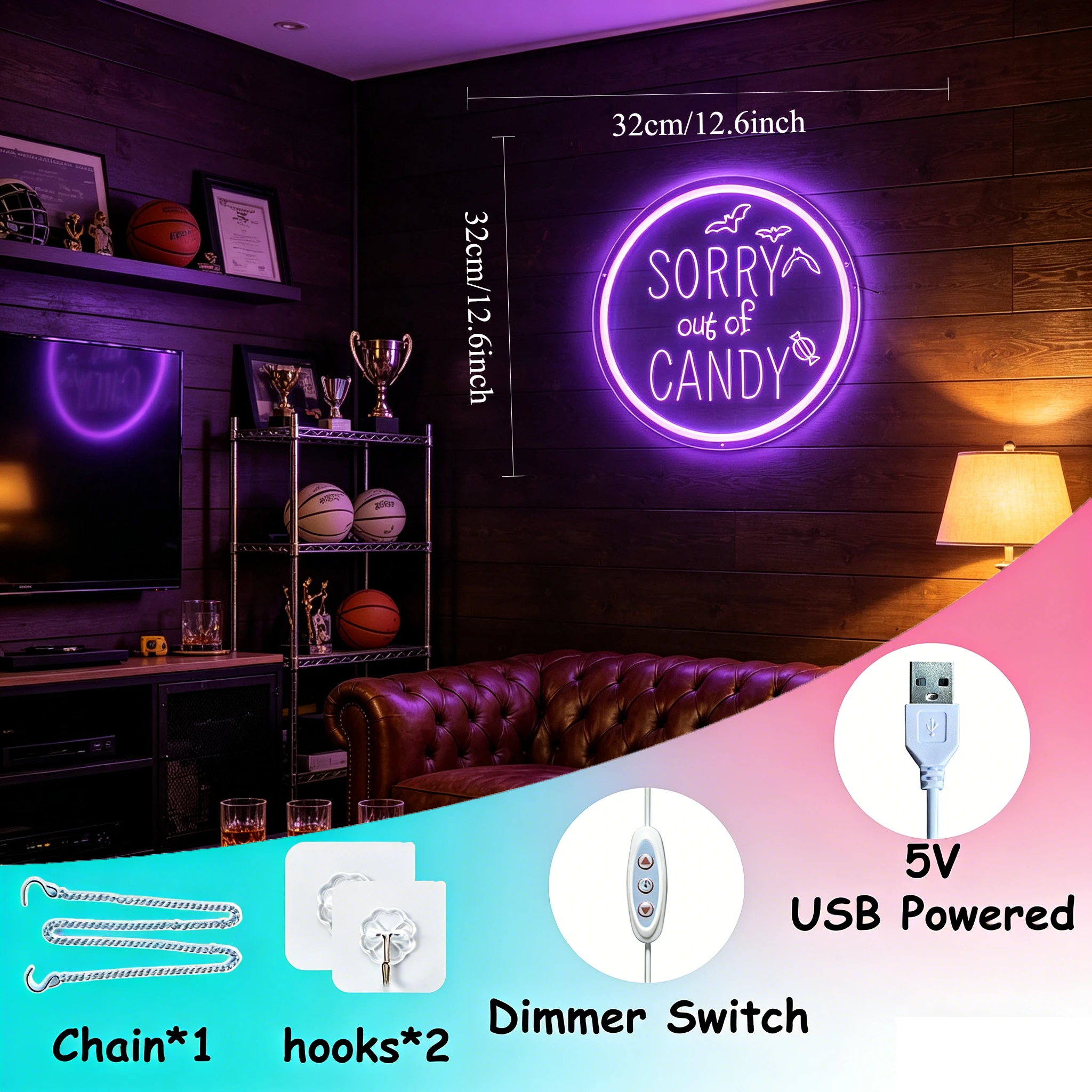 Insegna LED Neon Dimmerabile ' - Home Decor Lighting Tricks recensione e prezzo