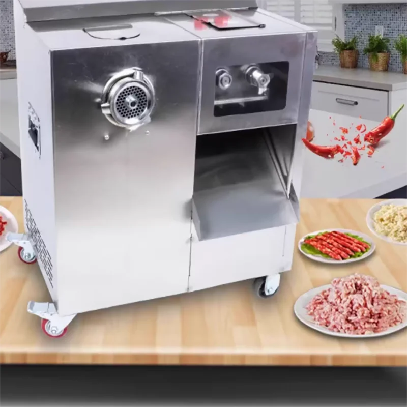 

Автоматическая мясорубка-измельчитель для овощей и мяса, машина для нарезки колбас и говядины