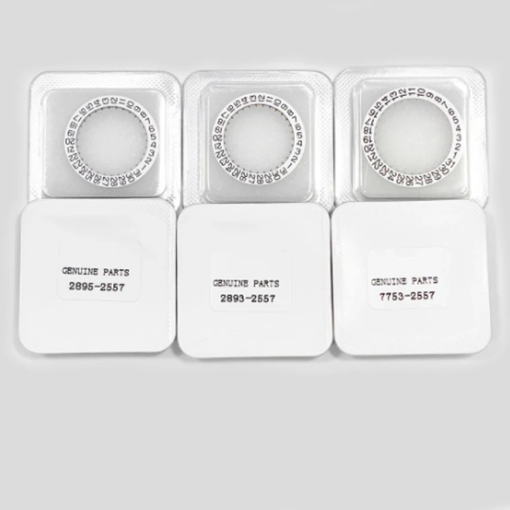 

1 шт. Сменный индикатор даты, календарь, диск, дата @ 3 часа, календарь, циферблат, детали для часов для механизмов ETA 2893/2895 7753-2557