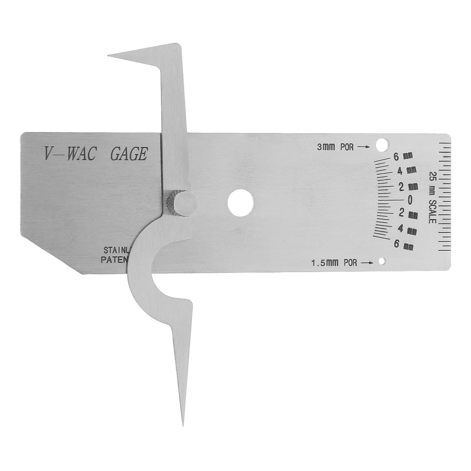 

Fillet Weld Gauge Multifunctional Welding Inspection Ruler Durable Measurement Gauge for Welding Inspection Testing