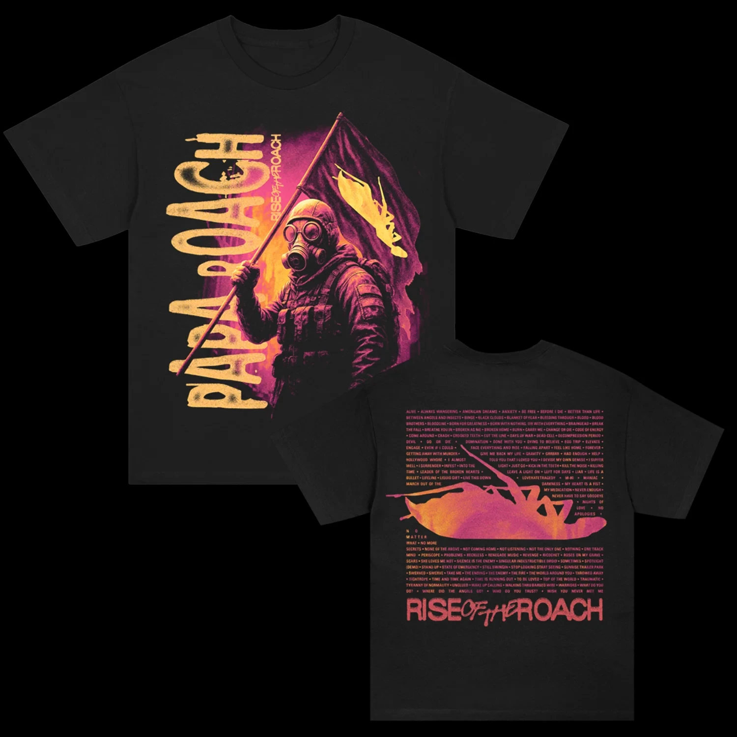 Cool New 2026 Papa Roach Band Printed Cotton T-shirt Men's Summer Casual Top Short Sleeve Classic Male Women Tee Unisex