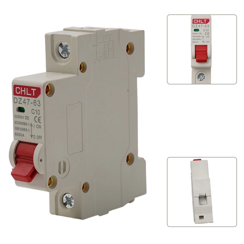 Outdoors Circuit Breaker Solar PV Breaker 1 Pole 6kA Charging/Power Form C Nylon Flame Retardant 10 16 20 32 40 63 Amp 2022