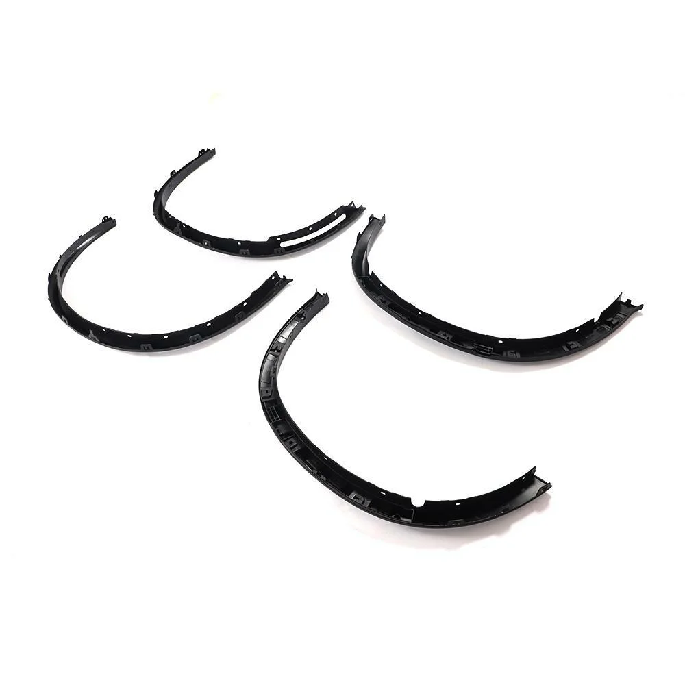 Wide PP Fender Flares Wheel Arches Eyebrow Trim for BMW X6 F16 F86 X6M 2015 2016 2017 2018 Mudguard Body Kit Protector 4Pcs/Set view 3