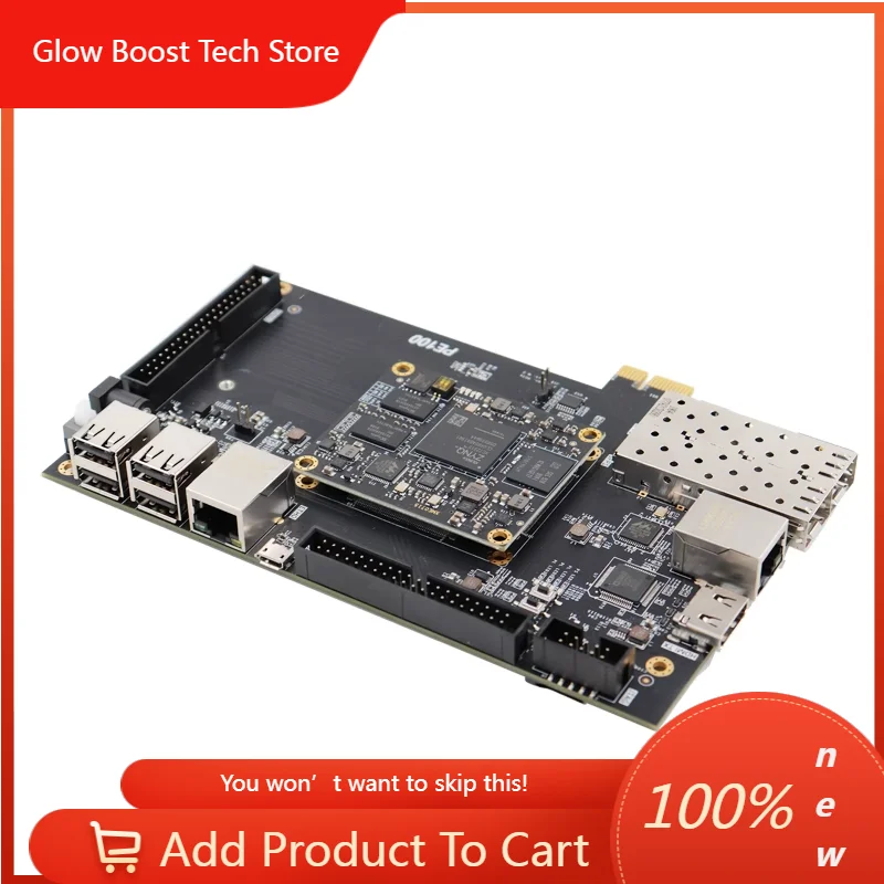 

NYFpga Pcle2.0 Development Board Xilinx Zynq7000 Soc Xc7z015 With Gigabit Ethernet Fibre Optic Sfp Hdmi-compatible Usb2.0 Uart