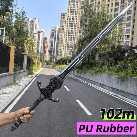 102cm Artorias Greatsword 1:1 Replica Dark Souls The Abysswalker Sword PU Safe Cosplay Prop Halloween Role Toy Collectible Gift
