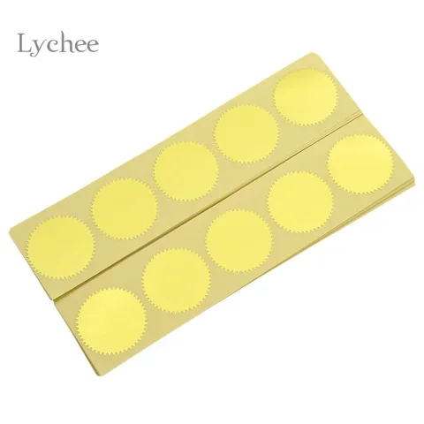 Lychee Life Sticker Embossing Stamp Scrapbooking Personalized DIY Embossing Seal Name Card Letterhead Setting Wedding Envelope