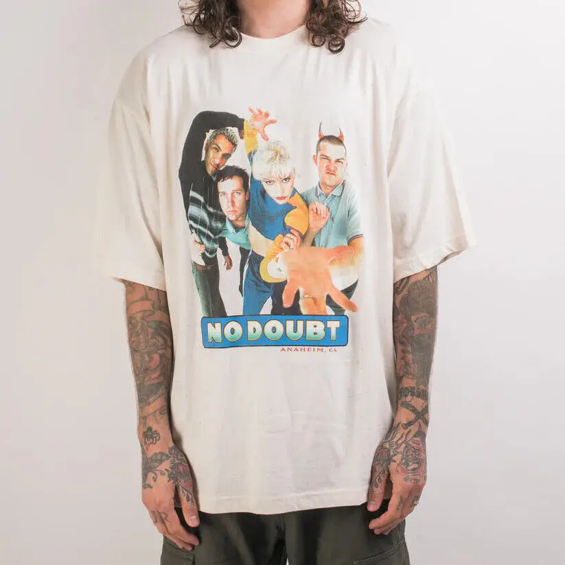 

No Doubt Band Graphic Retro White Shirt Unisex Men Women KTV6013