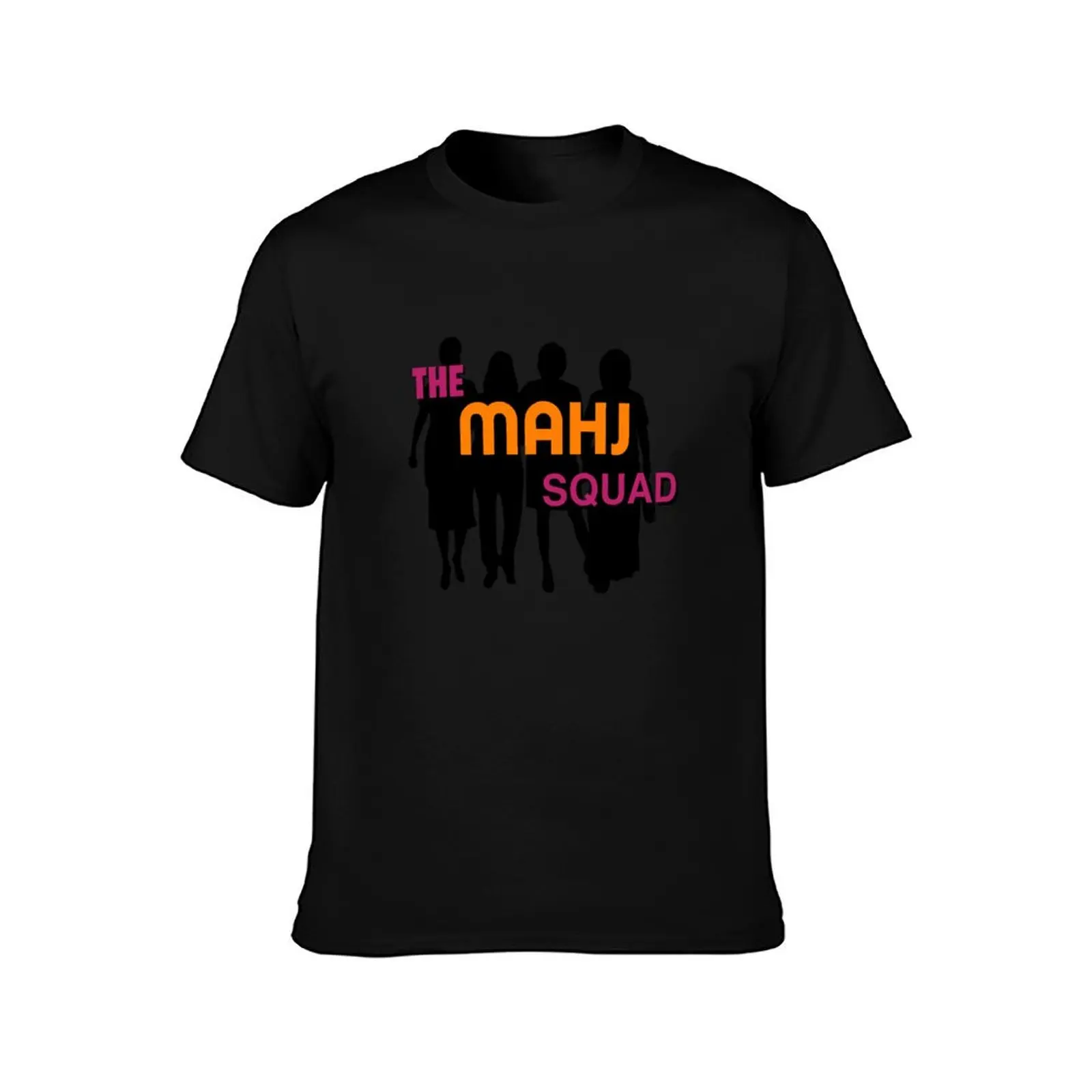 The Mahj Squad T-Shirt Basic Plain Short Sleeve Crew Neck Tee T-Shirt