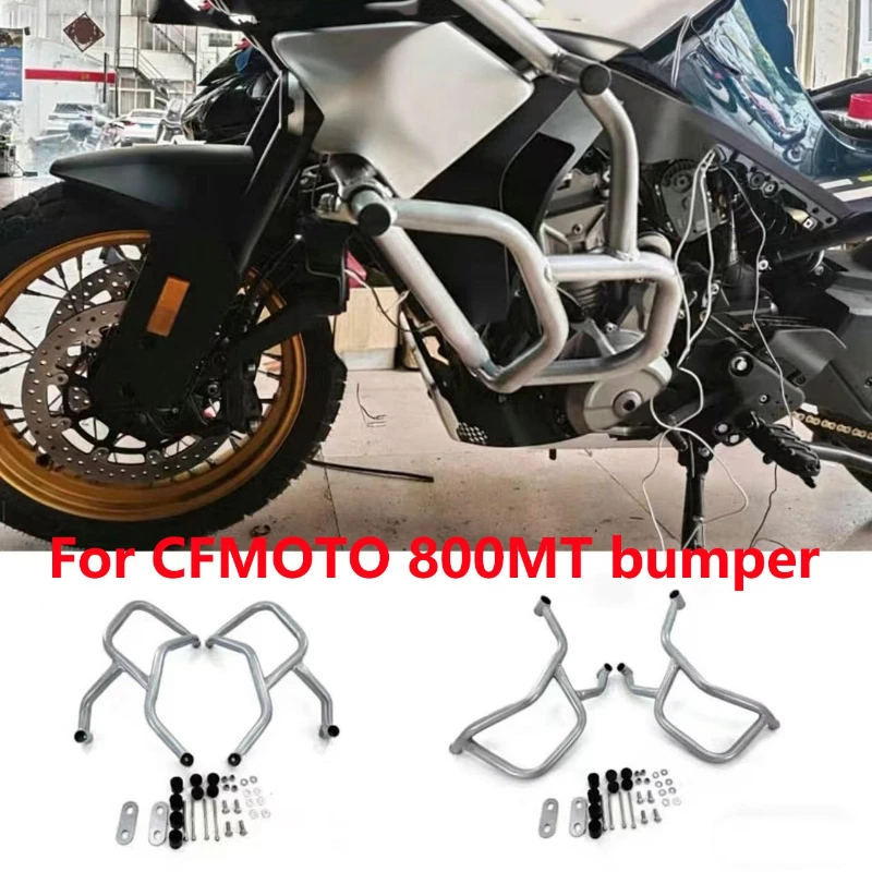 

For CFMOTO 800MT Modification Widen Bumper Assembly Frame Protection Bars Engine Guard Highway Crash Bars Bumper Protective Bar