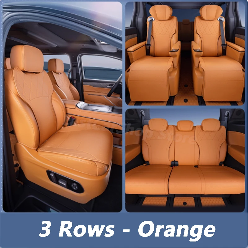 

For GMW WEY 80 2023 2024 2025 Car Seat Covers Four Season Anti-Stain Protectors Front Rear Cushion Backrest Mats Pad
