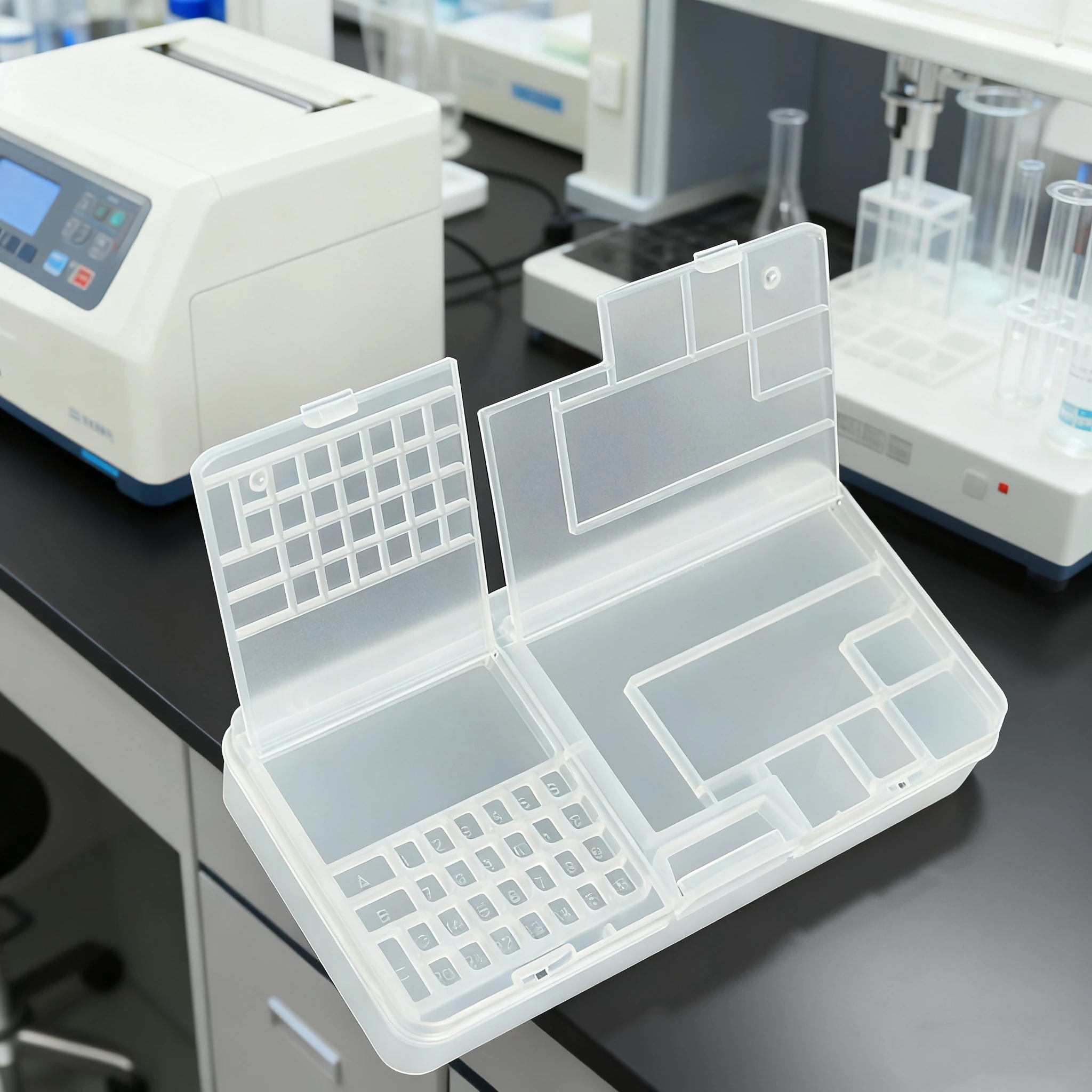 1-Pcs Transparent PVC Tool Box Jewelry/cosmetics Storage Box High Quality For Storing Screws/components/beads