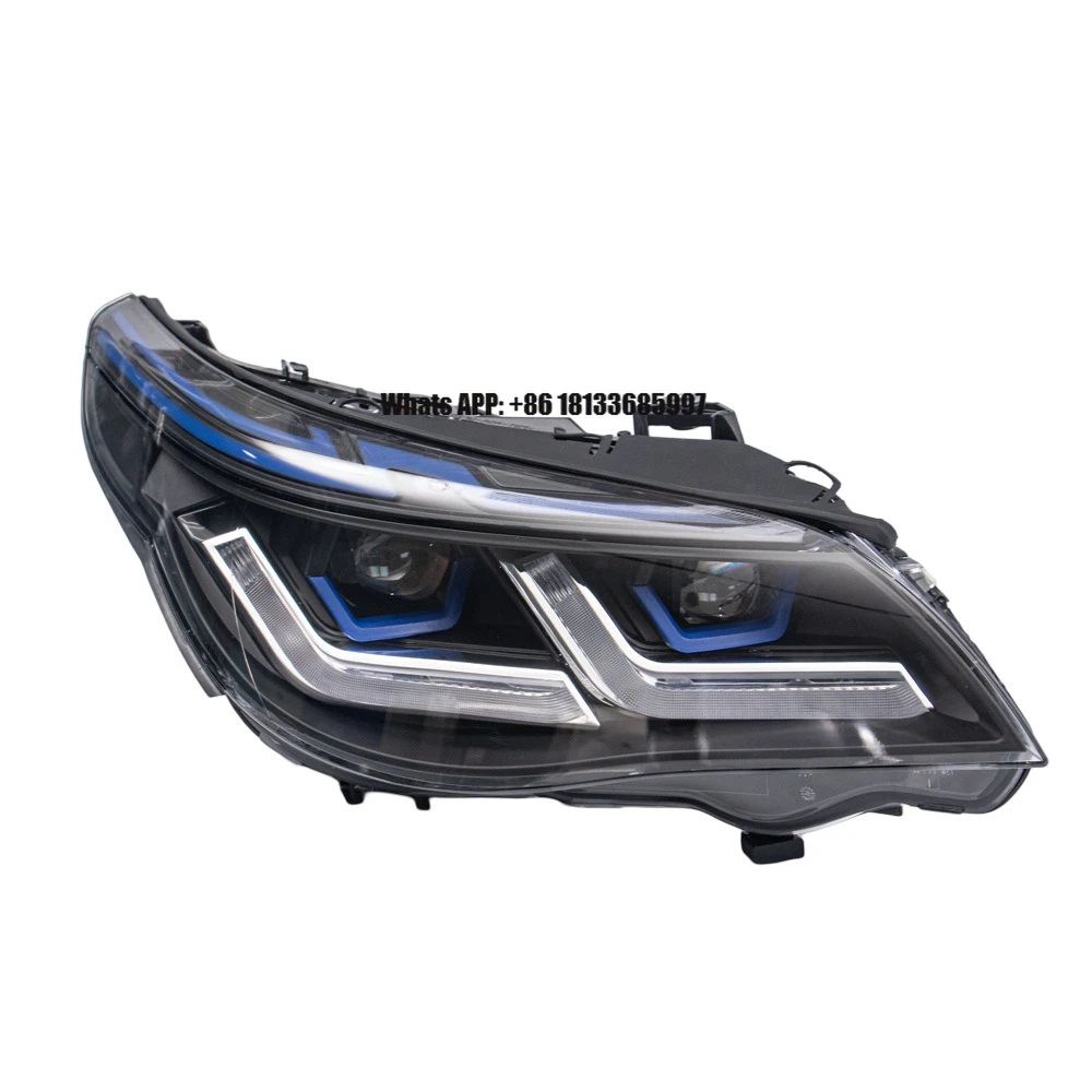 

Custom 12V LED Daytime Running Lights with Dual-Lens White 5000K New 8000 Lumens for 2016 for 5 Series E60 Headlight Assembly