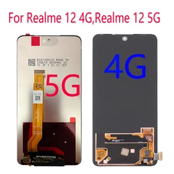 For Realme 12 4G 5G LCD Display Touch Screen Digitizer Assembly