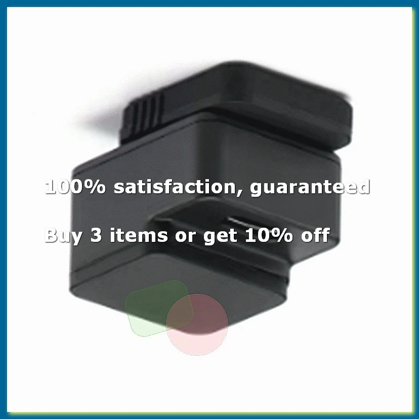 For Mic Mini Camera Hot Shoe Adapter for MIc Mini Receiver is Connected with the MI Hot Shoe Interface of