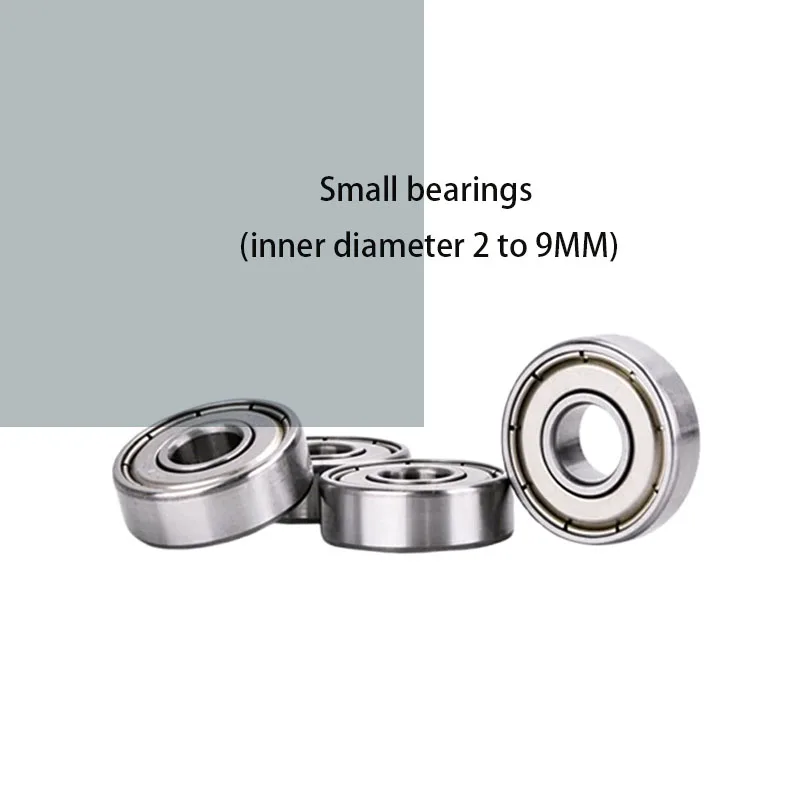 50PCS Precision Micro Ball Bearings MR63/52 Inner Diameter 2/3/4mm Automation Equipment Accessories Transmission Small Bearings