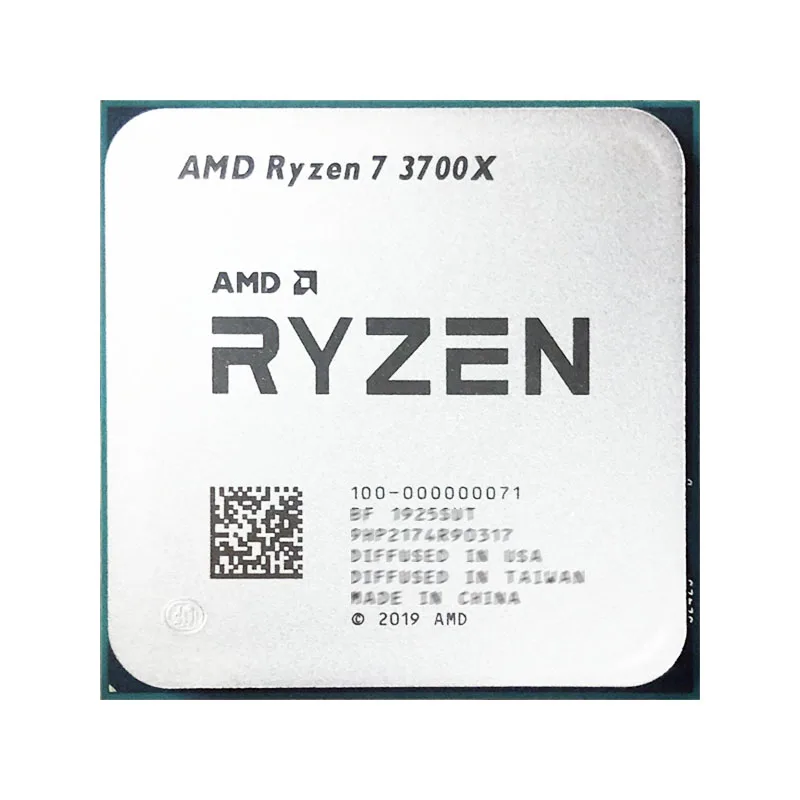 CPU AMD Ryzen7 3700x AMD Ryzen 7 3700X CPU R7 3.6 GHz Processors 8 Cores 32 MB Socket