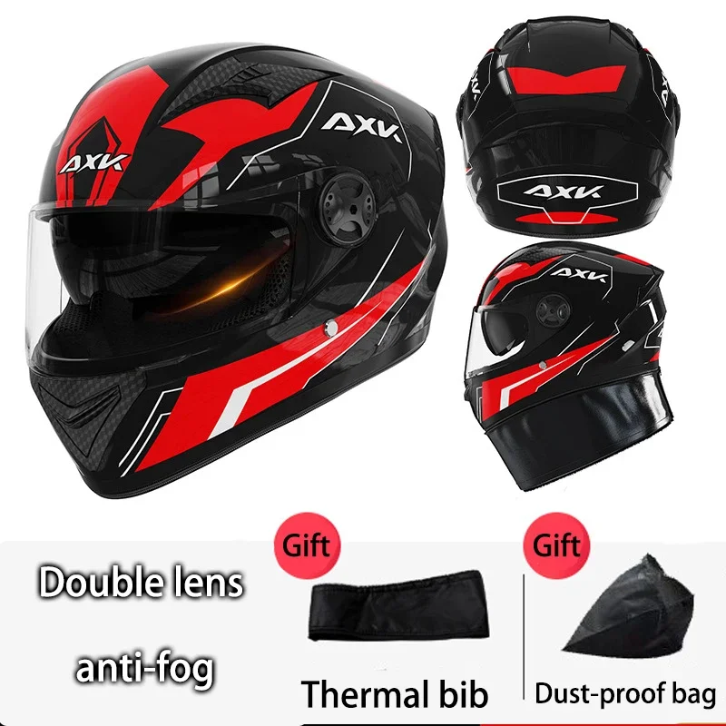 DOT Approved Full Face Helmets Crash Motorbike Protective Gear Men Women Flip Up Helmet Motorcycle Double Sun Visor Helmet Hats