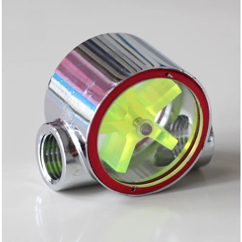 

Латунный расходомер воды 24G1 с резьбовым корпусом и аксессуарами серебристо-черного цвета с водяным охлаждением