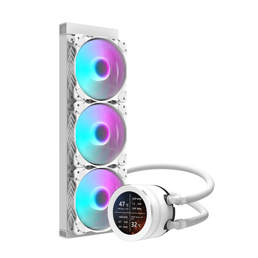 DarkFlash NEBULA DN-360S ARGB (White) E