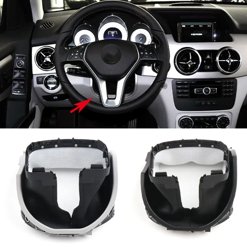 2046807308 LHD Car Steering Wheel  Pillar Dust Cover Panel For Mercedes Benz X204 GLK Class GLK300 2008-2015 Auto Accessories