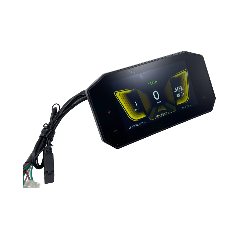Electric Motorcycle Moped Scooter TFT Speedometer Display CJ-V5-03 with Free 4 Switchable Different UI - view 4