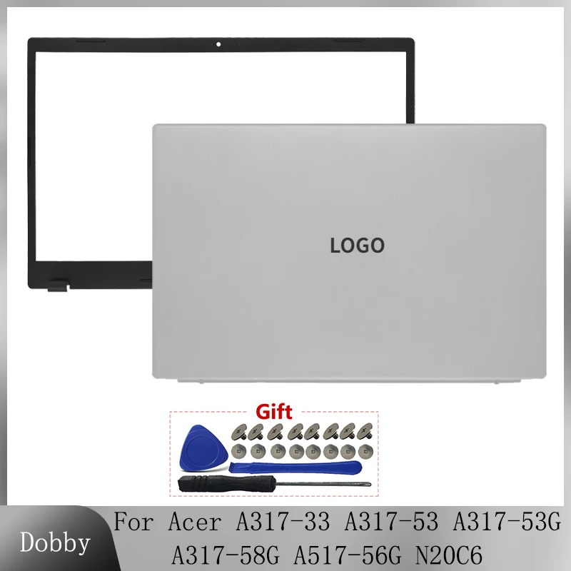 tampa traseira lcd para acer aspire a31733 a31753 a317 53g a317 58g a517 56g n20c6 novo 01