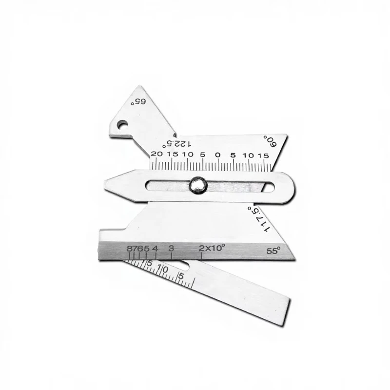 HJC30 stainless steel welding inspection ruler measuring ruler 0-30mm & 0-12mm