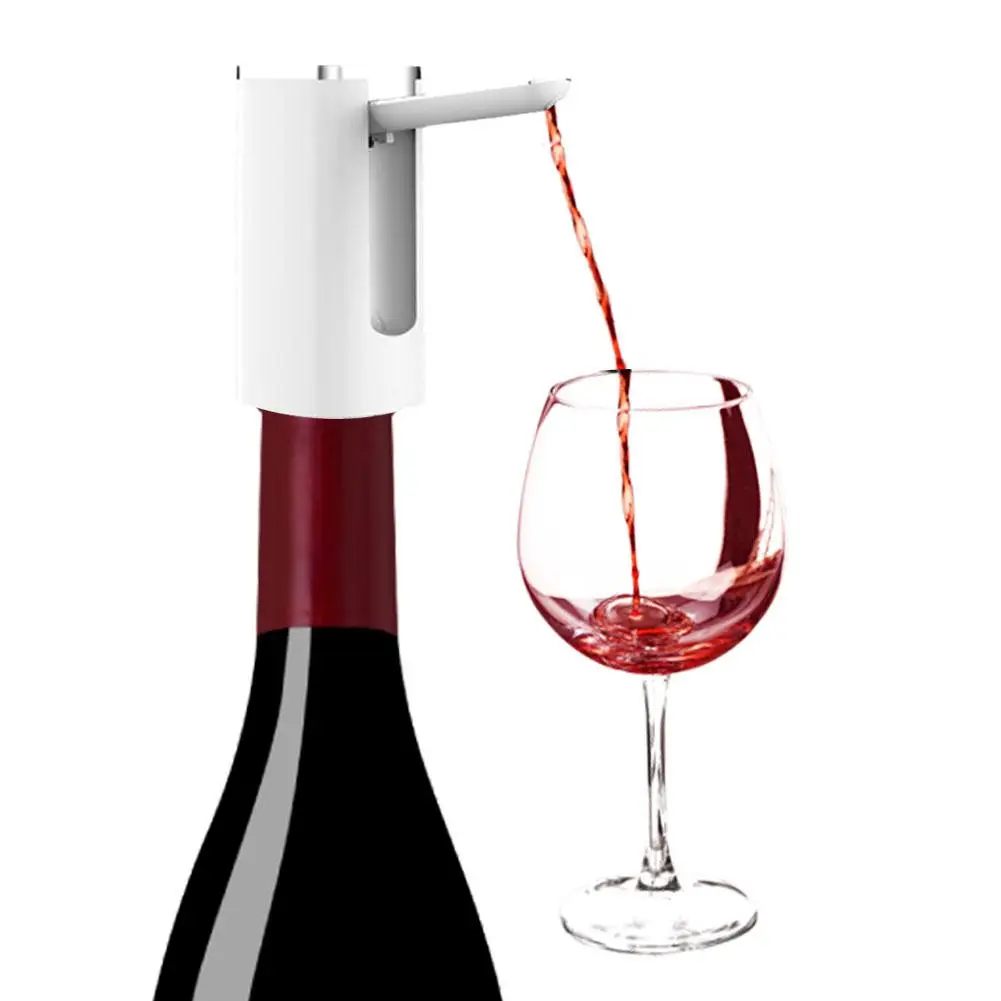 Electric Wine Separator Alcohol Dispenser Quick Aerating Awakening Wine Decanter Dispenser Pump Bar Wine Pourer For P I2e6