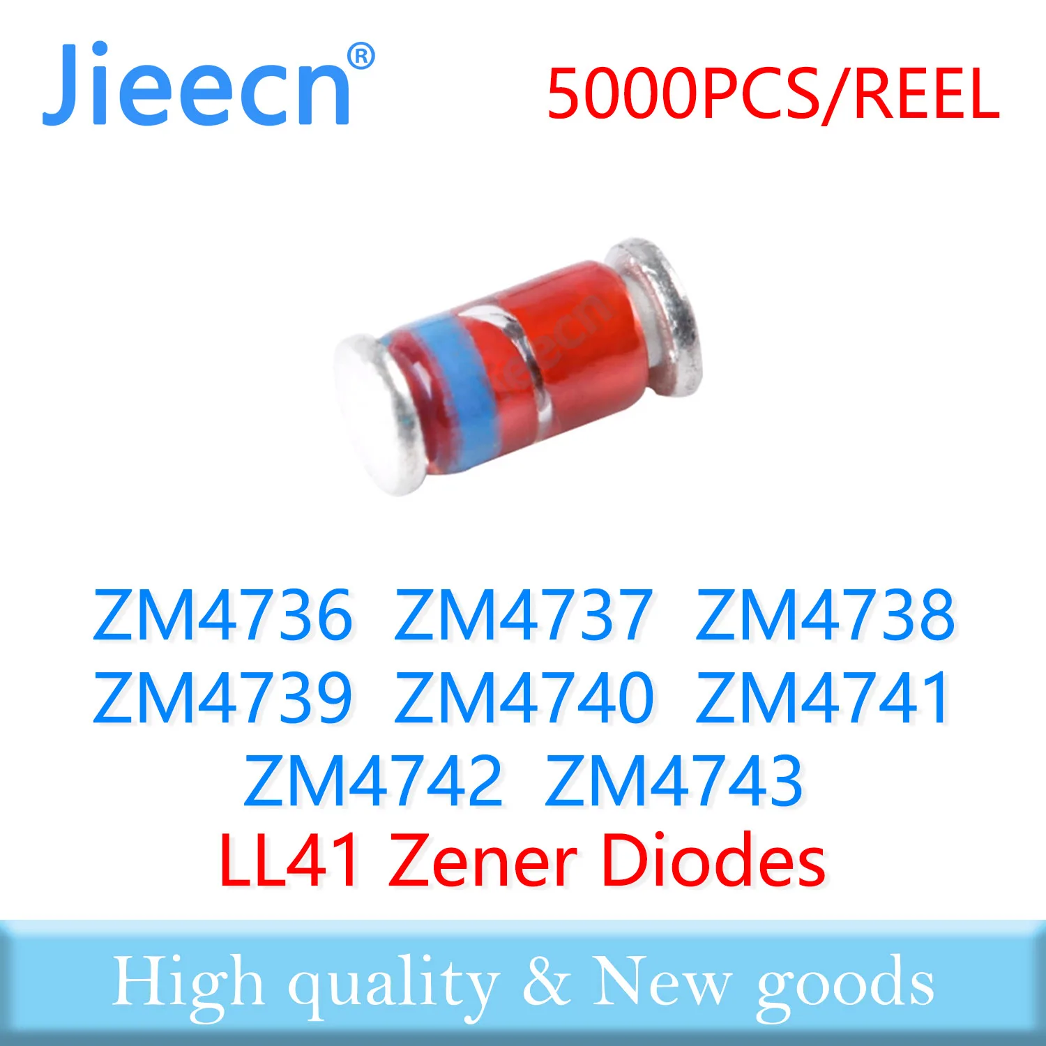 5000PCS LL41 1W ZM4736 6.8V ZM4737 7.5V ZM4738 8.2V ZM4739 9.1V ZM4740 10V ZM4741 11V ZM4742 12V ZM4743 13V Zener Diodes