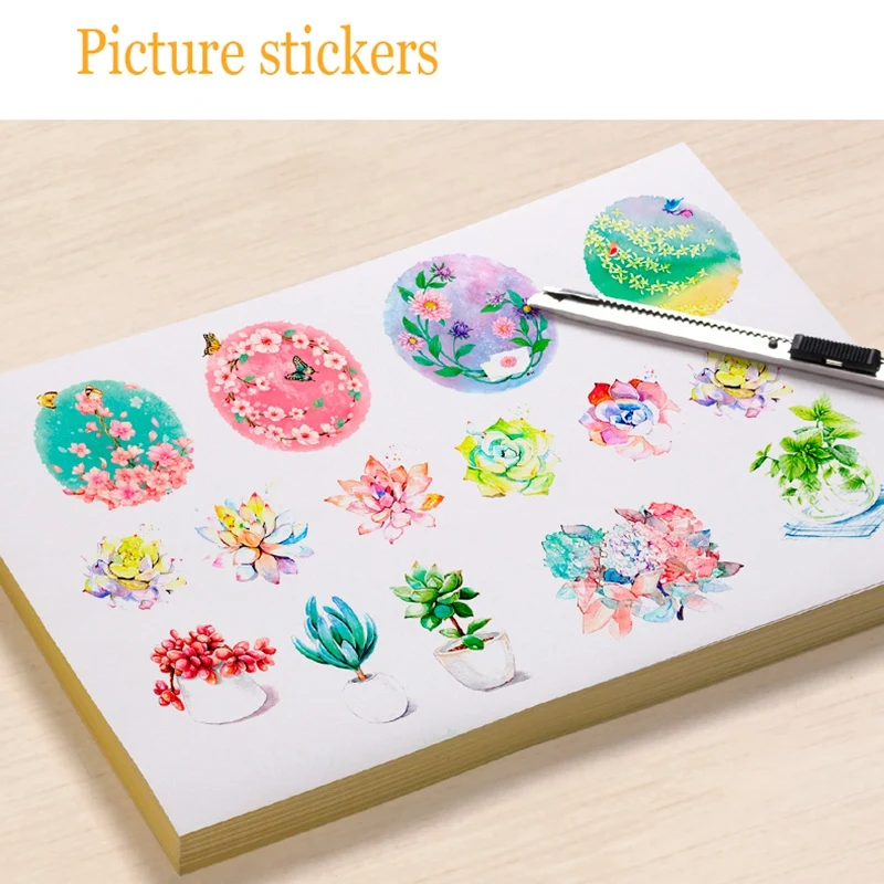 50 Sheets A4 White Self Adhesive Waterproof Sticker Label Surface Paper For Lazer Inkjet Printer Copier