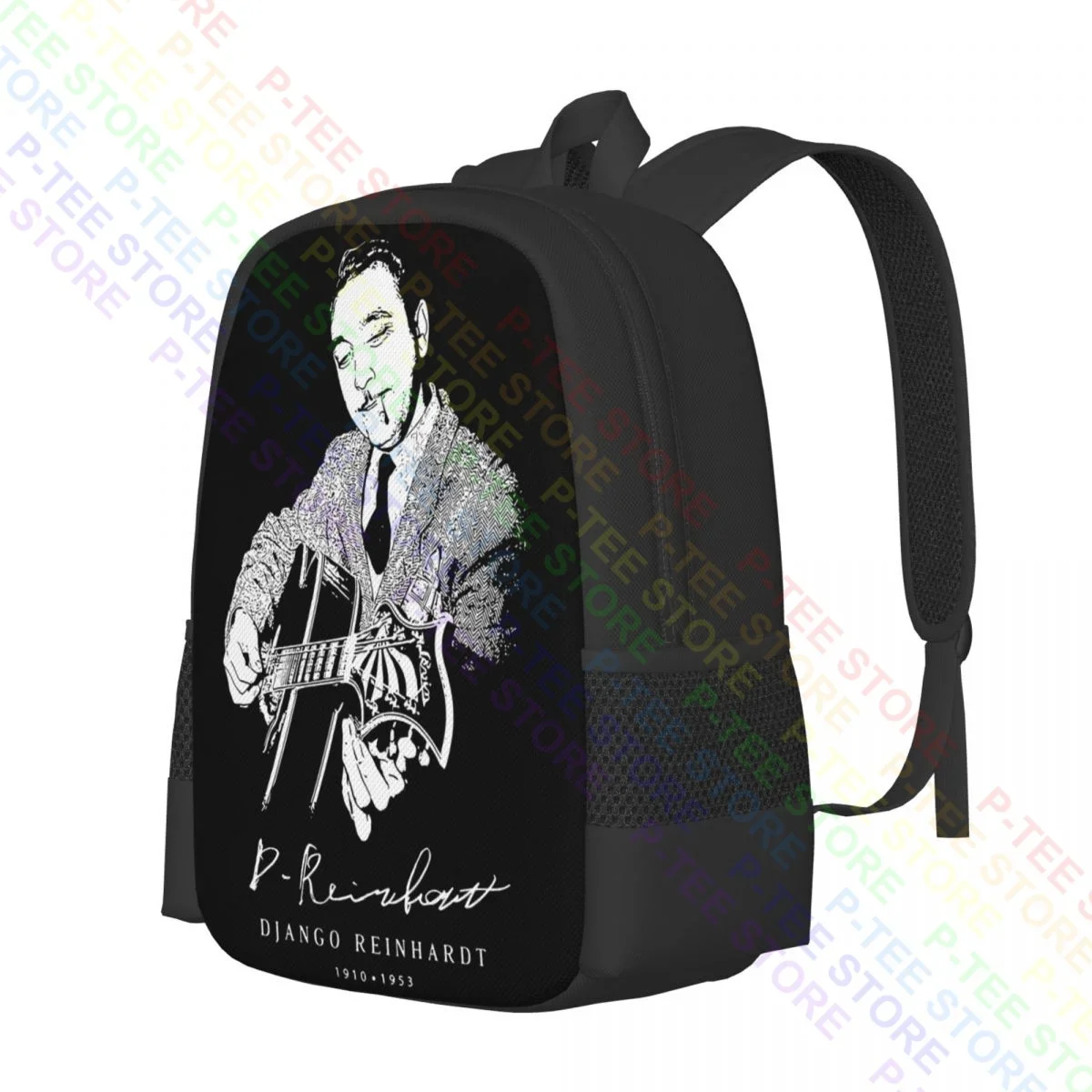 Django Reinhardt Jazz Musicians LogoBackpack Large Capacity Print Outdoor Running