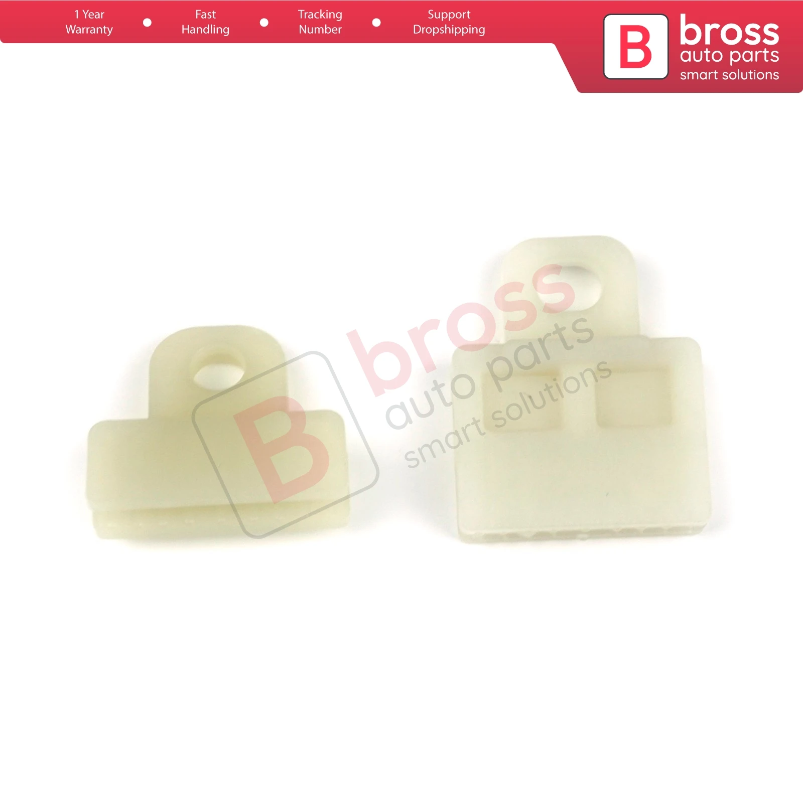 BWR5019+BWR5023 2 Types Power and Manual Window Regulator Glass Channel Slider Sash Connector Clips for Corolla, scion XB. PRIUS