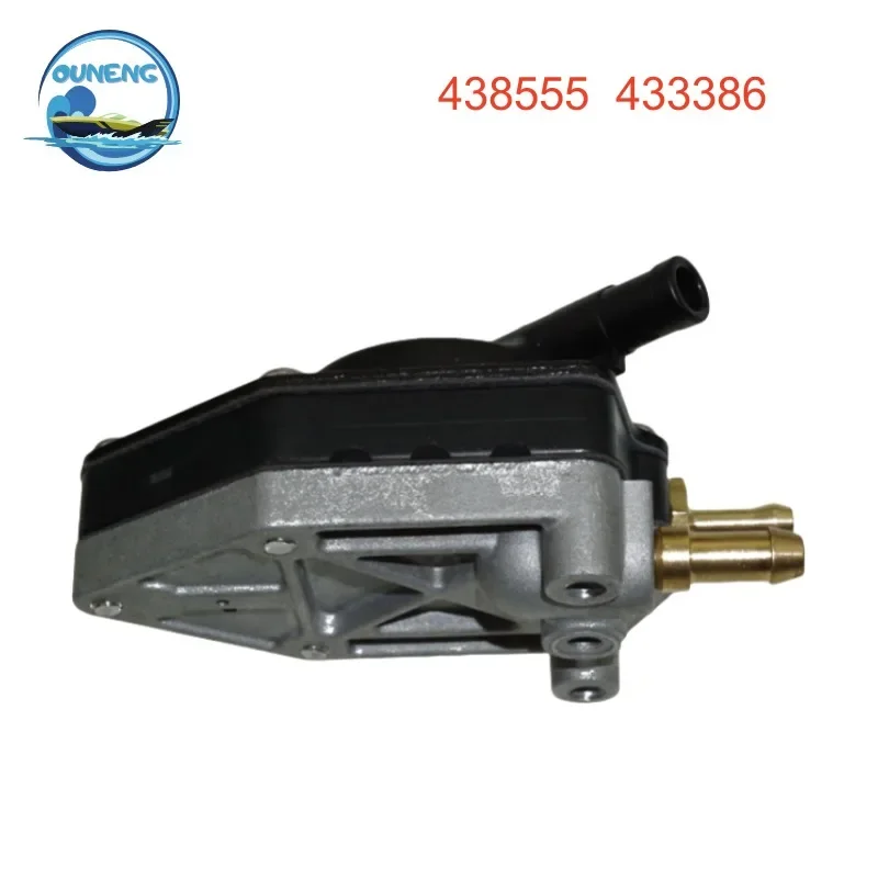 

OUNENG NEW 0438555 438555 0433386 433386 Fuel Pump John-son Evin-rude BRP 20hp 25HP 30hp Boat Motor Small Nipple