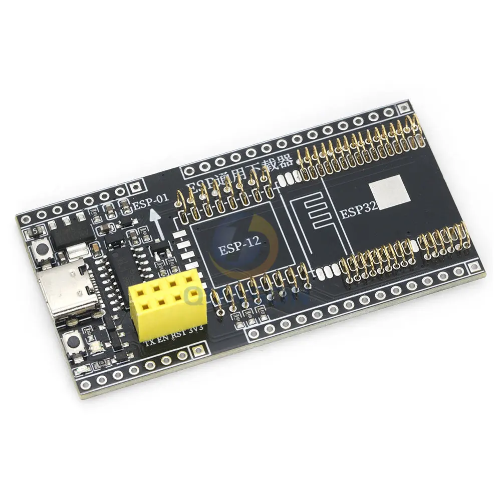 ESP8266 ESP32-WROVER Development Board Test Programmer Socket Downloader for ESP-01 ESP01S ESP12 ESP32