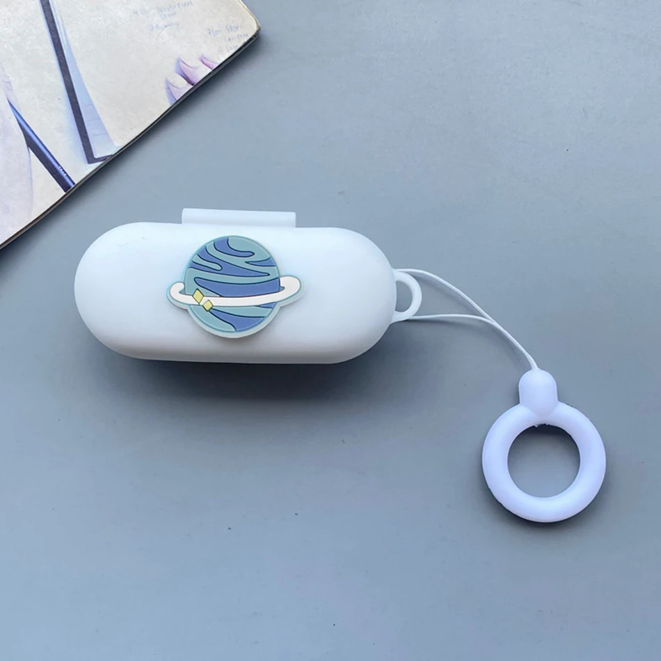 Caso dos desenhos animados para huawei freebuds se caso de silicone escudo do fone de ouvido bluetooth proteger capa fundas