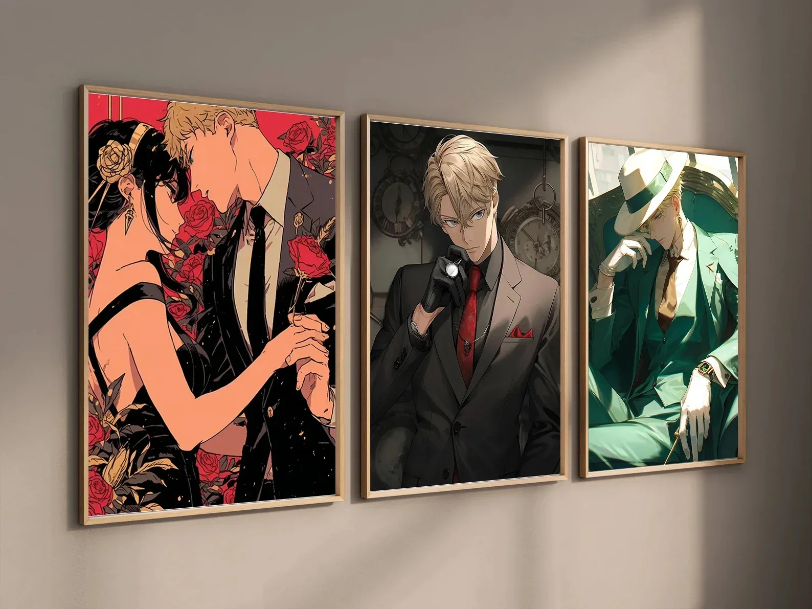 Classic Anime Spy X Family Poster Dusk Ania Canvas Painting Foger Joel Foger Bond Fogger Wall Art Cartoon Character Prints Gifts