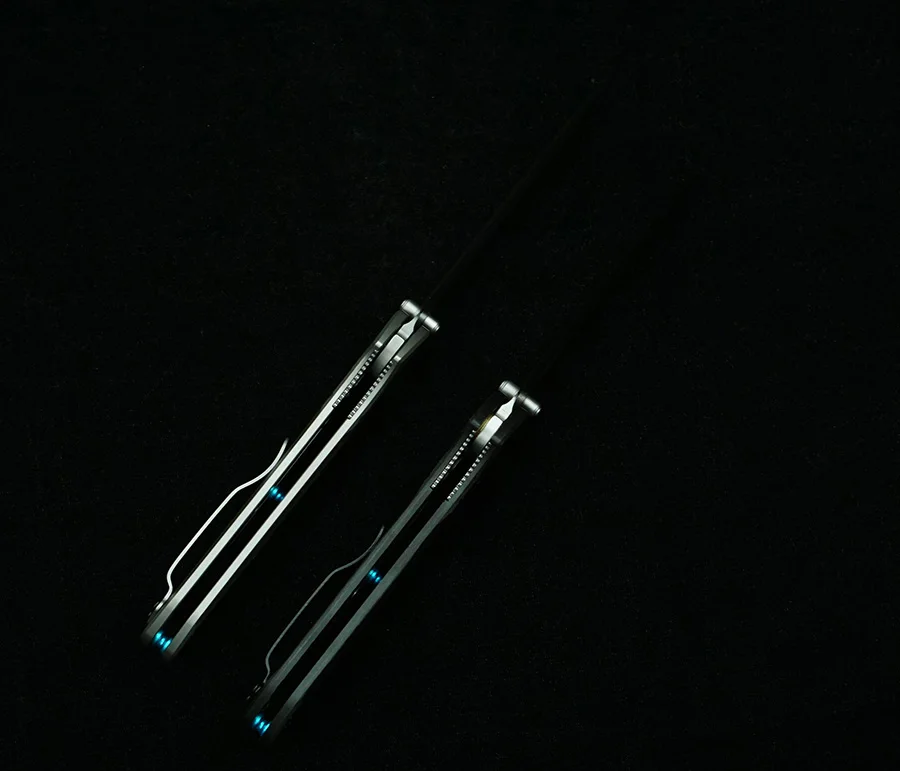 LEMIFSHE Osborne 940 navaja plegable titanio carbono S90V EDC - imagen 3