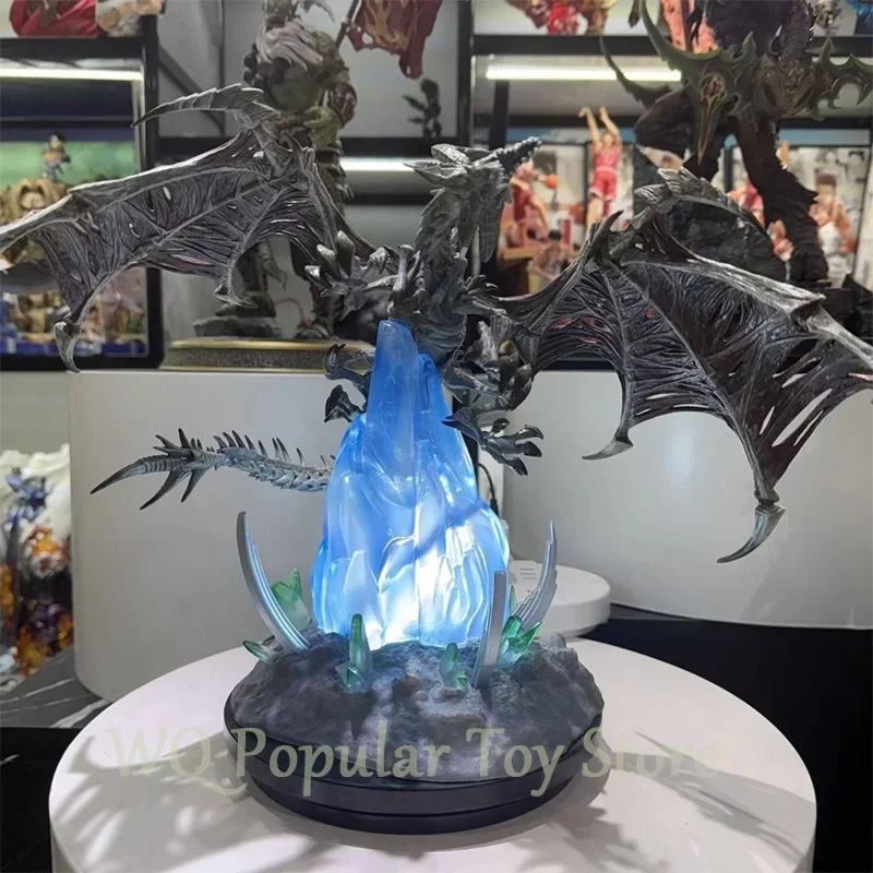 World of Warcraft Game figure Frost Wyrm Sindragosa The Lich King figures PVC Collectible Model Room Decoration Christmas Toys