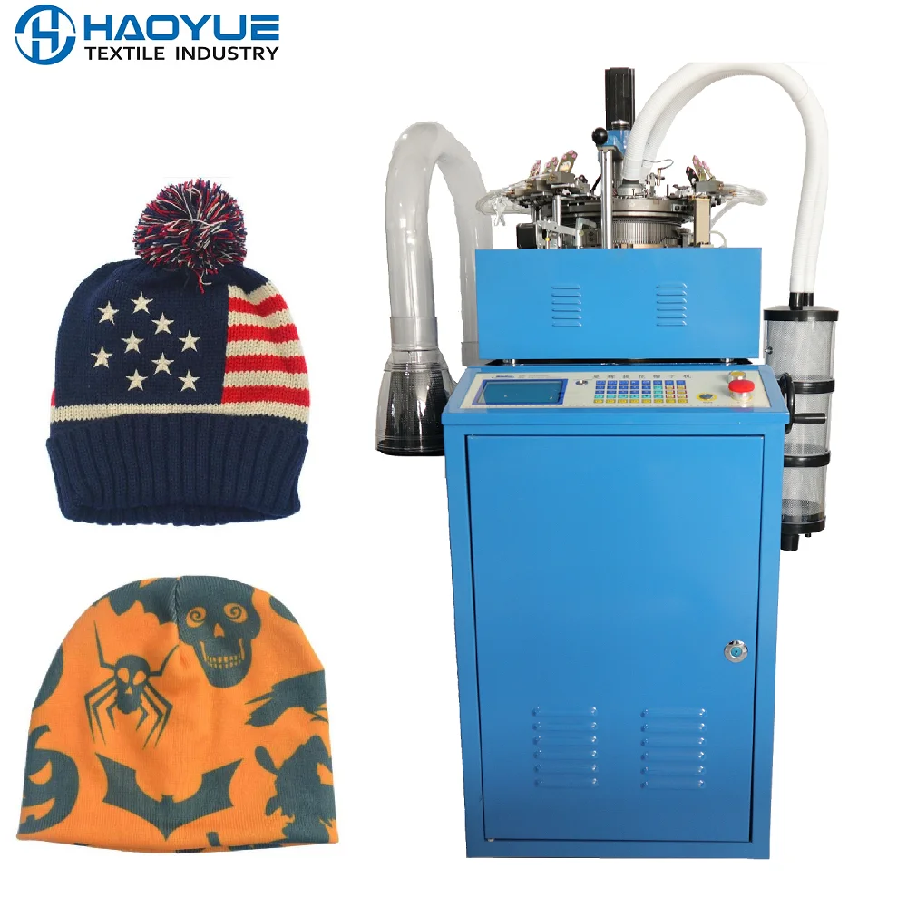 jacquard cap knitting machine