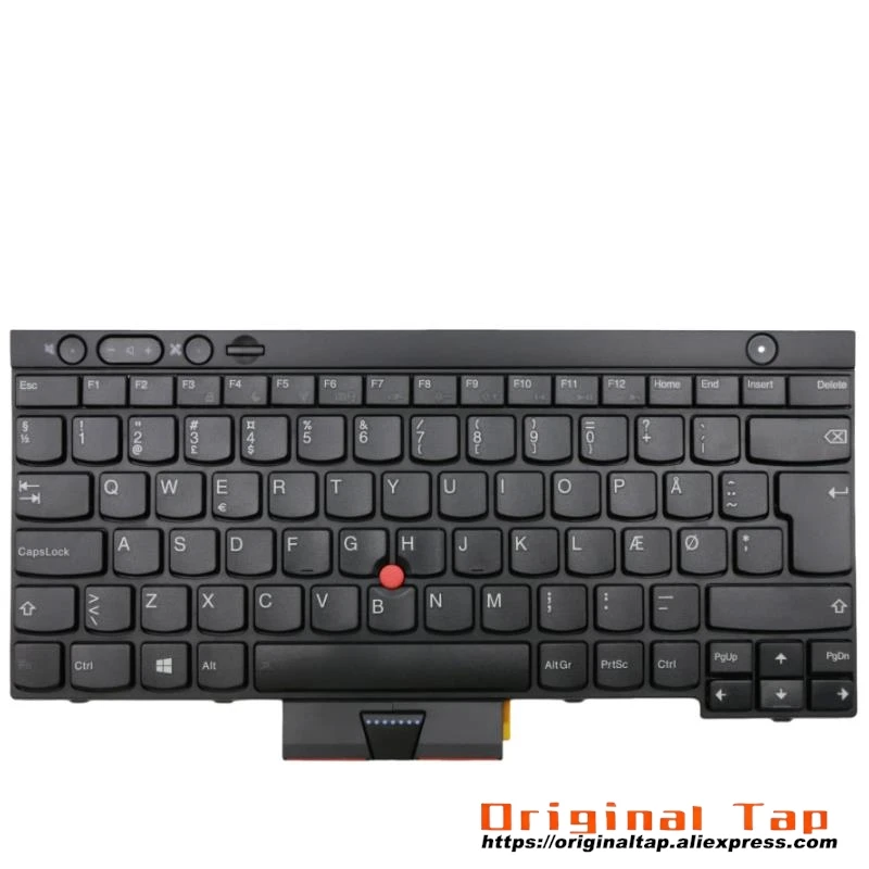 DK Danish Keyboard for Lenovo Thinkpad L430 L530 T430 T430s T530 W530 X230 X230t 04X1210 04X1324 04Y0611 04X1286 04Y0499 04Y0574