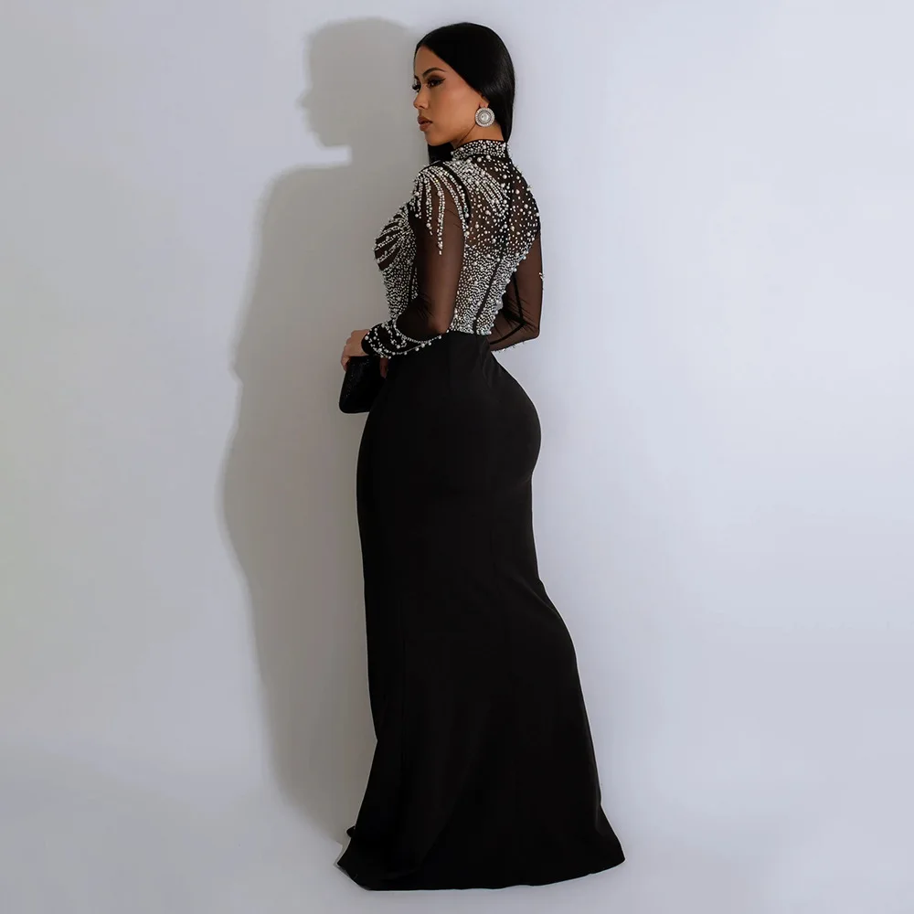 BWQ Women Long Sleeve Diamonds Hot Rhinestones High Side Split Mermaid Midi Maxi Dress 2026 Even Sexy Party Dresses Vestidos - AliExpress 200000345 BWQ Women Long Sleeve Diamonds Hot Rhinestones High Side Split Mermaid Midi Maxi Dress 2026 Even Sexy Party Dresses Vestidos - AliExpress 200000345