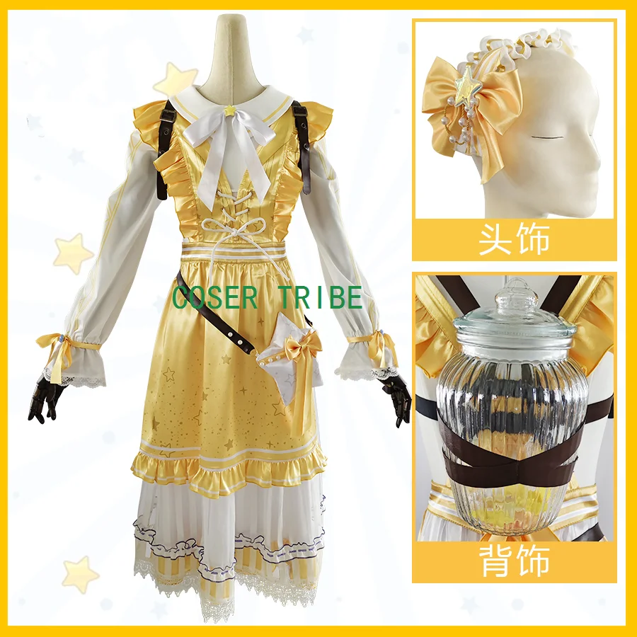 COSER TRIBE Identity V Anne Lester Women Cosplay Costume Cos Game Anime Party Uniform Hallowen Play Role Clothes Clothing