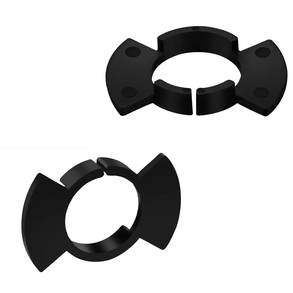 

H1 LED Headlight Bulb Adapter Base Holder Socket Retainer Clip Fit for Honda Prelude Odyssey Accord Civic CRV Black ABS