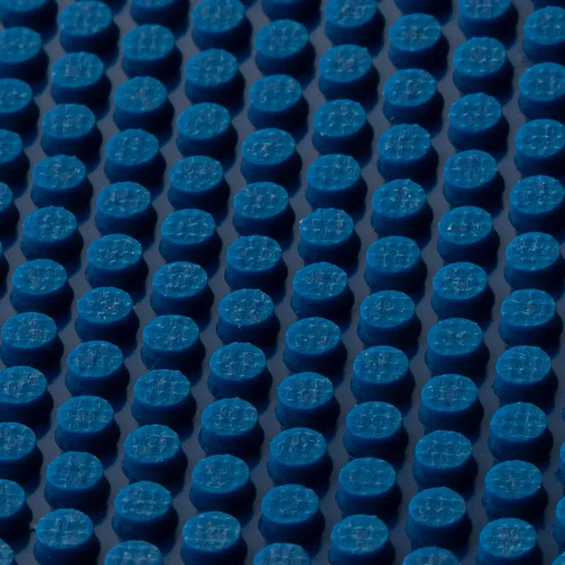 Original METEOR 845 Pips-out Tischtennis-Gummiplatte, schneller Angriff, kurze Pips, Offensive Ping-Pong, blauer Gummi, weißer Schwamm, ITTF – Detail 3